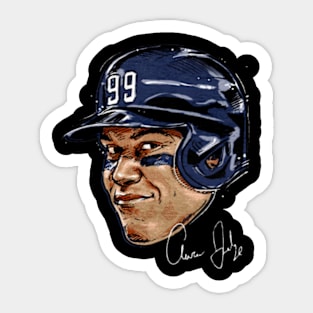 Aaron Judge New York Y Smile Sticker